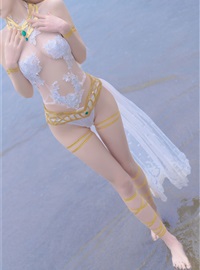 Shimizu Yunai NO.023 Mary Rose white swimsuit(31)